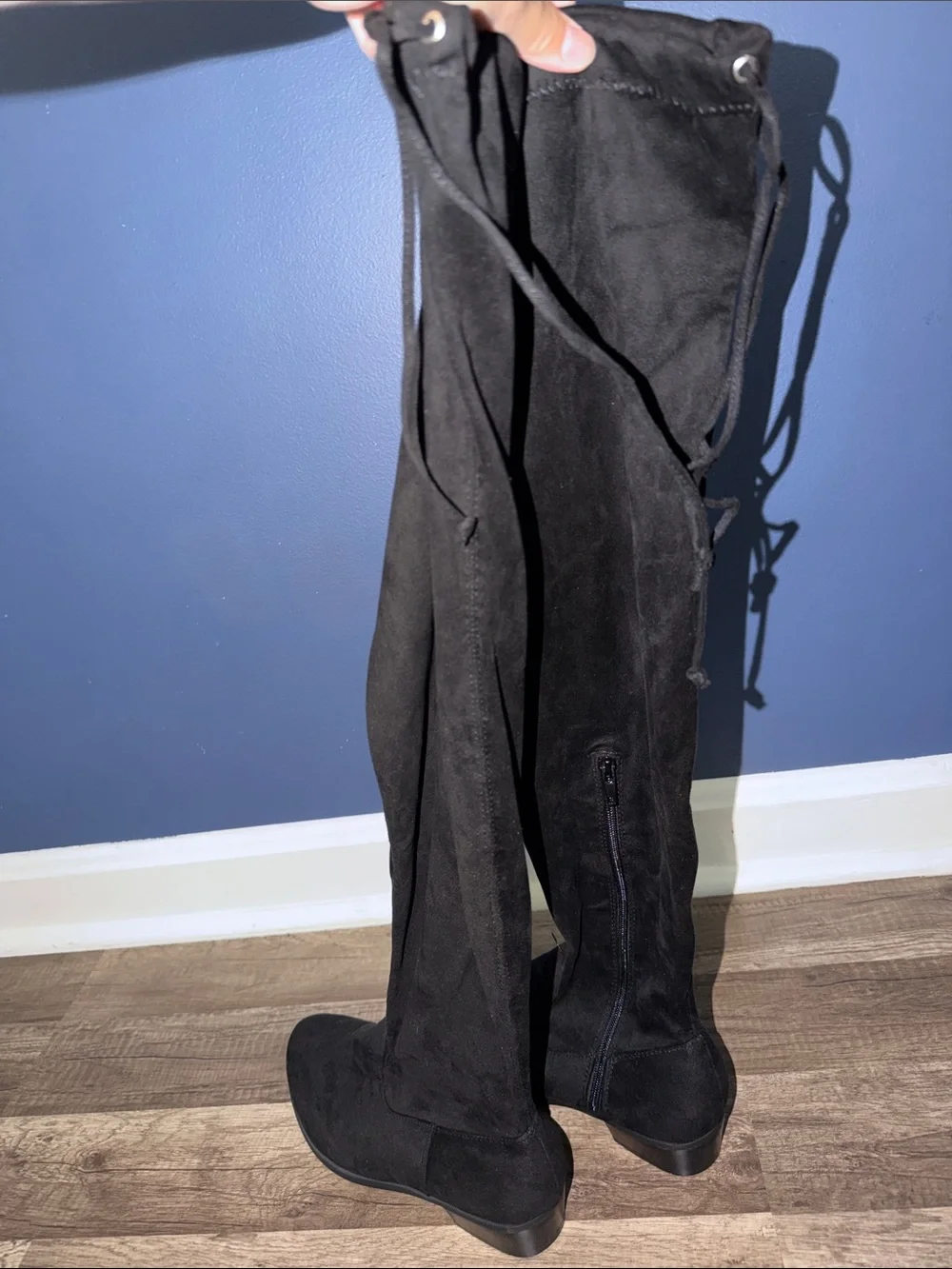 JUST FAB Over The Knee Boots, Size 8.5